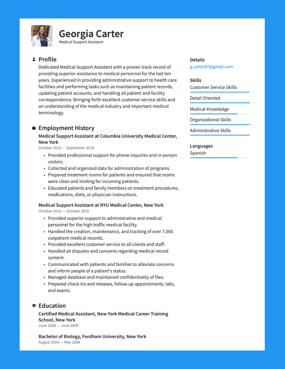 Reverse Resume Example Reverse Resume Example